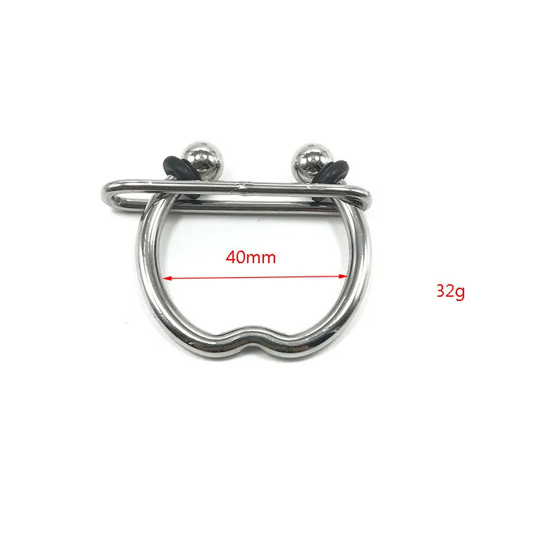Cock Ring Ball Clip Scrotal Testicles Clamp Device CBT Sex Toys for Men  40mm 45mm 50mm Steel from Dhgate Cockrings - price 16.26