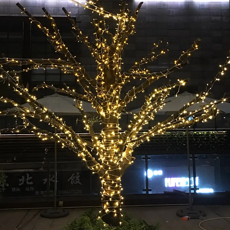 30M 300 LED String Lighting Wedding Fairy Christmas Outdoor Twinkle Decoration Tree Lights for New Year Holiday Party 220 240V UK AU EU Plug