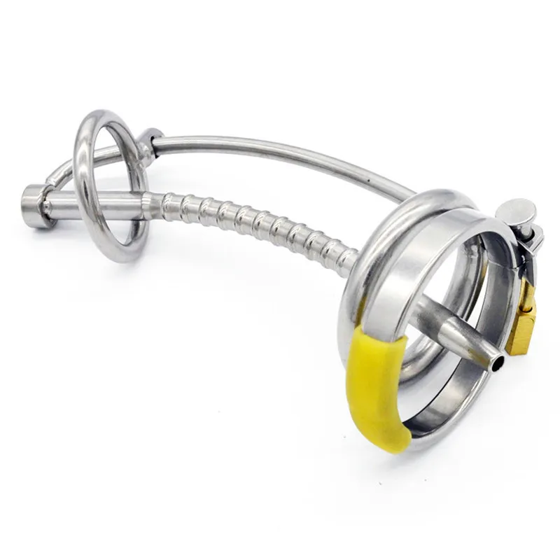 Sex-toy : Pénis Plug En Acier Inoxydable - Longueur 230 Mm (7") - Dilatateur Urètre Pour Homme - Neuf
