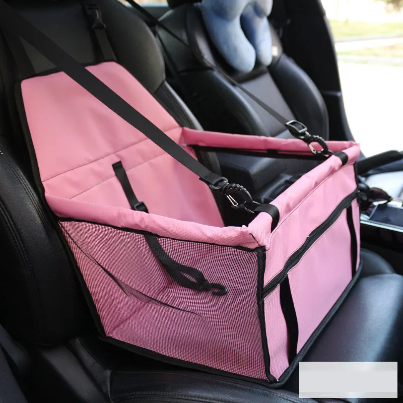 Impermeabile Pet Carrier Car Seat Pad Safe Carry House Cat Puppy Bag Impermeabile Accessori da viaggio per auto Coperta Cestino per cani Design ordinario