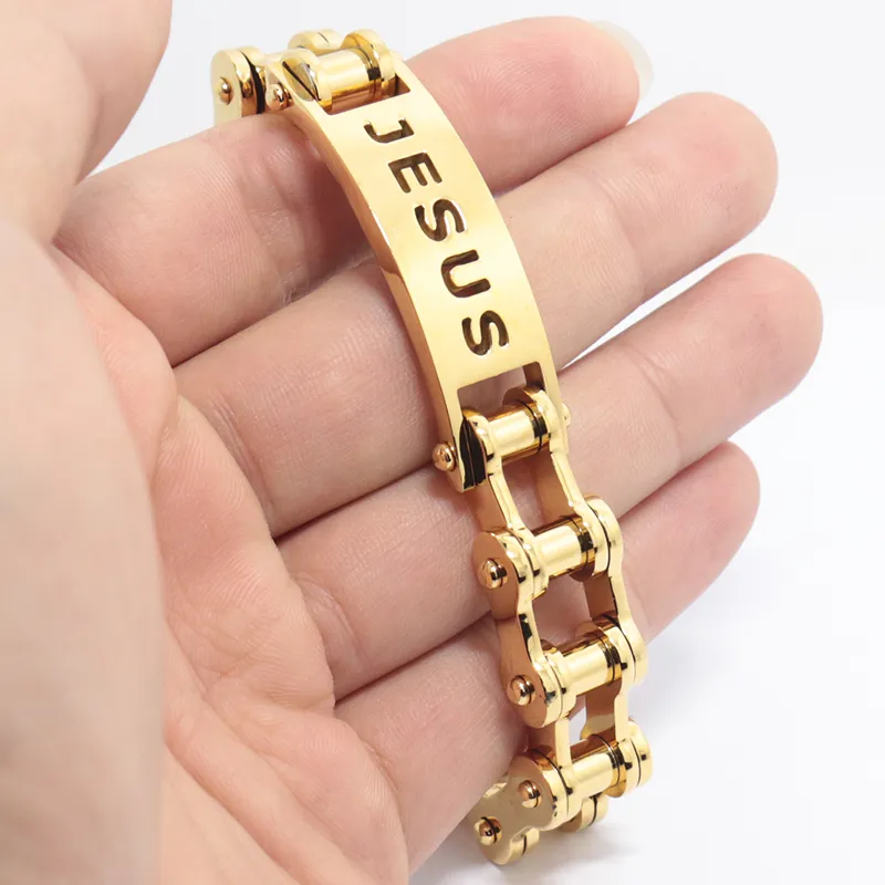 Jesus bracelet gold sale
