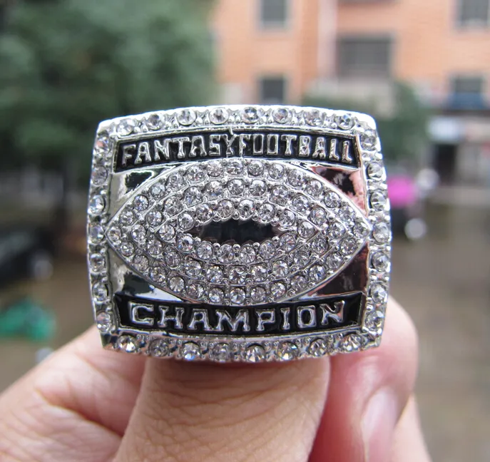 2015 Fantasy League Football FFL Championship Ring Men Fan Souvenir Gift Wholesale Drop Shipping