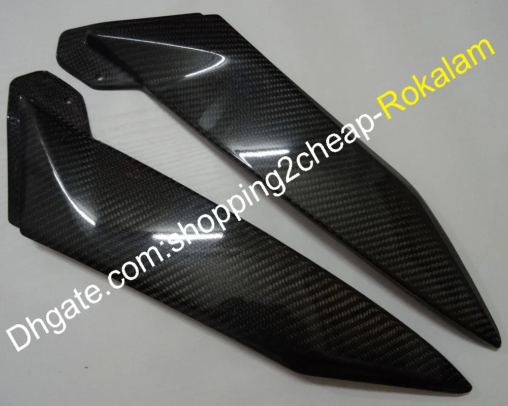 2 x Carbon Włókna zbiornik pokrywa Panele Część motocyklowa dla Yamaha YZF1000 YZF R1 2002 2003 YZF-R1 02 03 Panel okładki