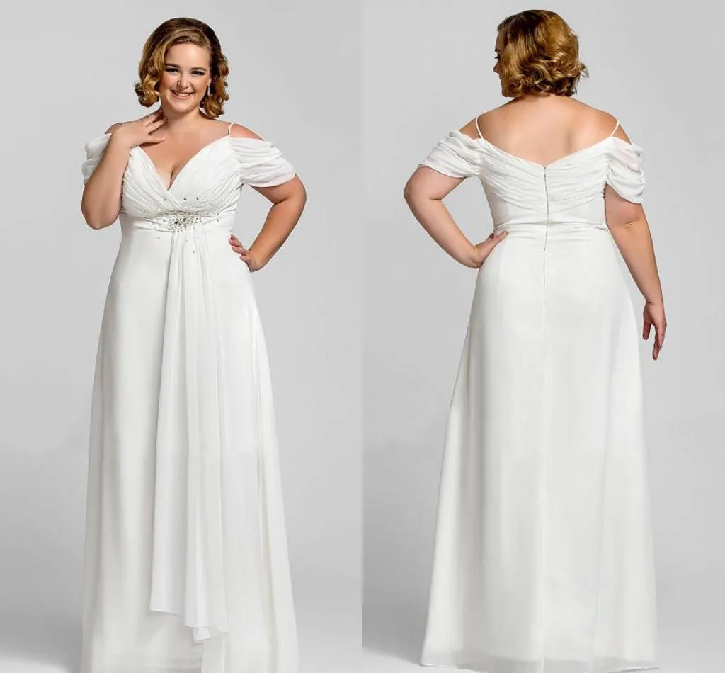 Elegancki Plus Size Sheath Prom Formalna Suknia Wieczorowa Z Frezowanie Kryształowe Paski Spaghetti Plus Size Długie Szyfonowe Open Back Empire Pleys Suknia