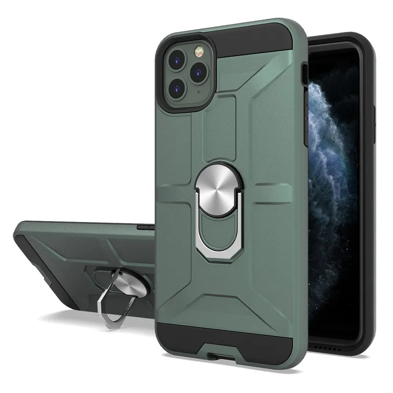 Heavy Duty Rugged Armor Ring Care Mount Держатель Case Case Для iPhone 13 7 8 PLUS X XS MAX XR 11 PRO 12 Крышка Keake