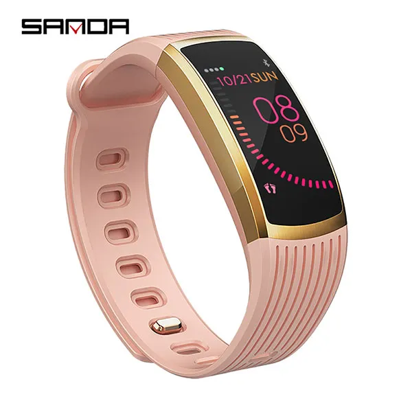 Reloj inteligente color de silicona con muñequera con tira compatible con  Garmin, Moda de Mujer