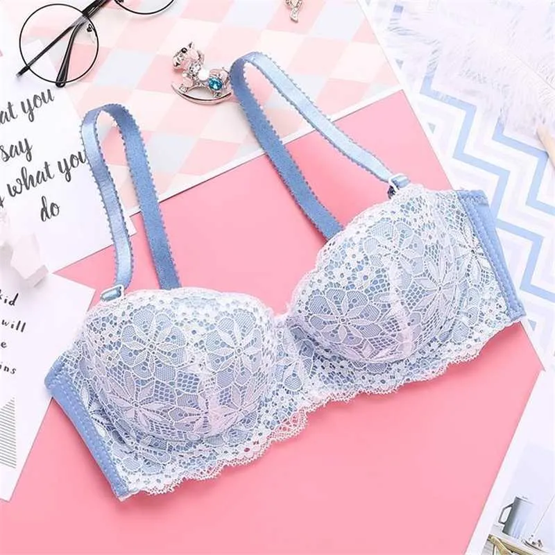Lace bralette for women padded push up bra lingerie plus size sexy brassiere underwear padded bras
