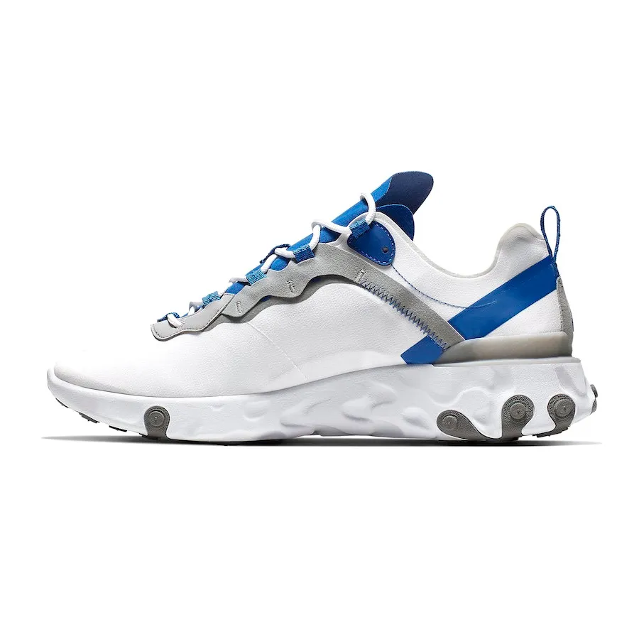 nike react element 55 2019 Novas Costuras Em Tons Elemento Vermelho Total Laranja Homens T nis Para As Mulheres Designer de Esportes Mens mulheres