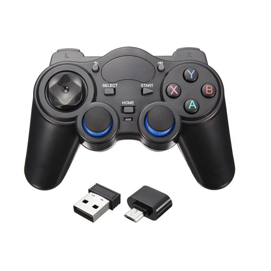 2,4 ГГц Беспроводной Игра Pad Android Геймпад Джойстик С OTG Конвертер Для  Windows 8/7 / XP Для Планшетного Телефона Для Android TV Box От 1 117 руб.  | DHgate