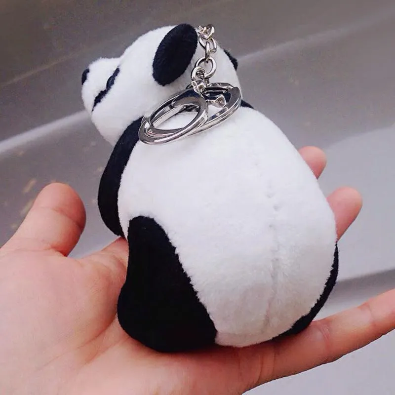 Giocattoli Del Fumetto Della Peluche Simpatico Panda Portachiavi India Uk Bulk Portachiavi Portachiavi Auto Portachiavi Uomo Donna Souvenir Regalo Di Compleanno Chaveiro267Y