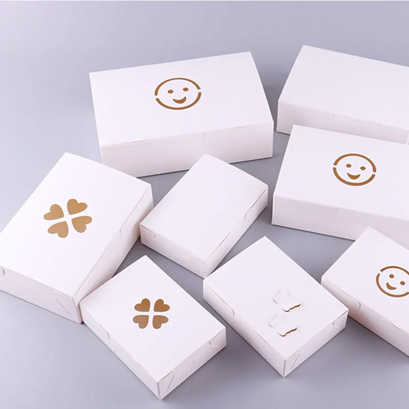 Белый картон одноразовый взнос контейнеры жареные куриные попкорн упаковочные коробки фрукты десертной пищевой упаковки