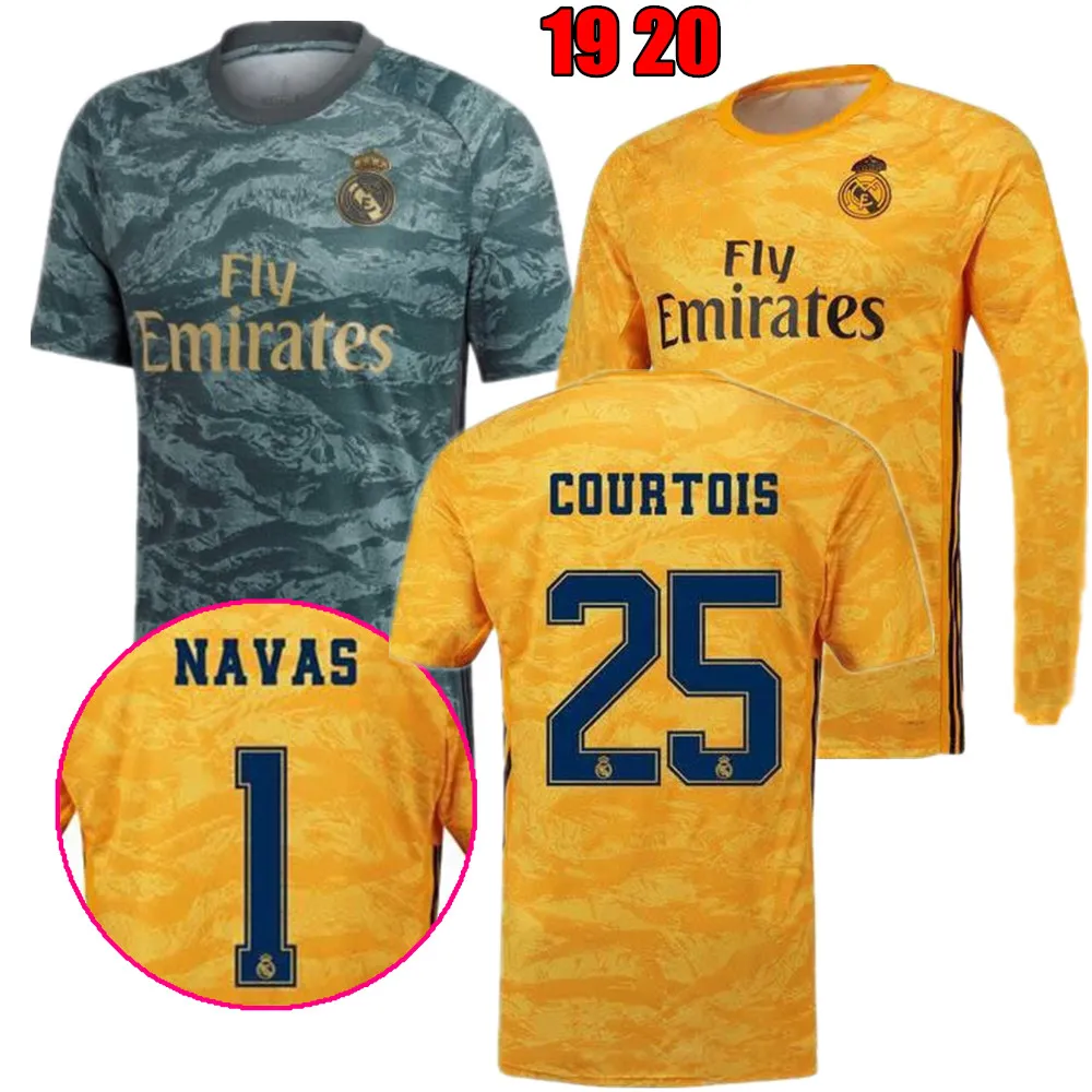 Camiseta de portero del Real Madrid 2019-2020