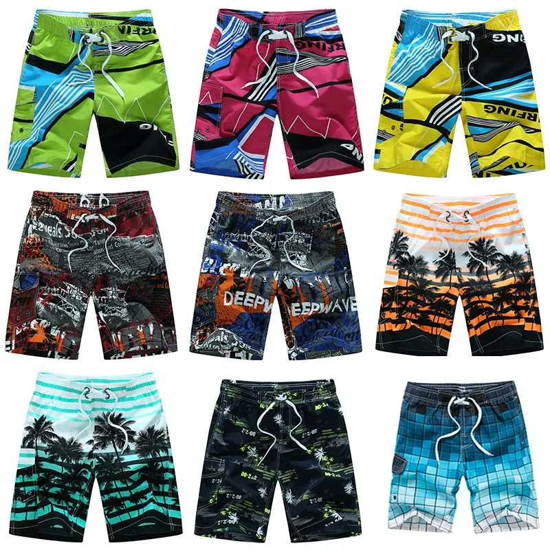 Spodenki męskie surfingowe surfing pieni plażowe Bermudas Masculina Swimwear Plus Size 4XL 5XL 6XL