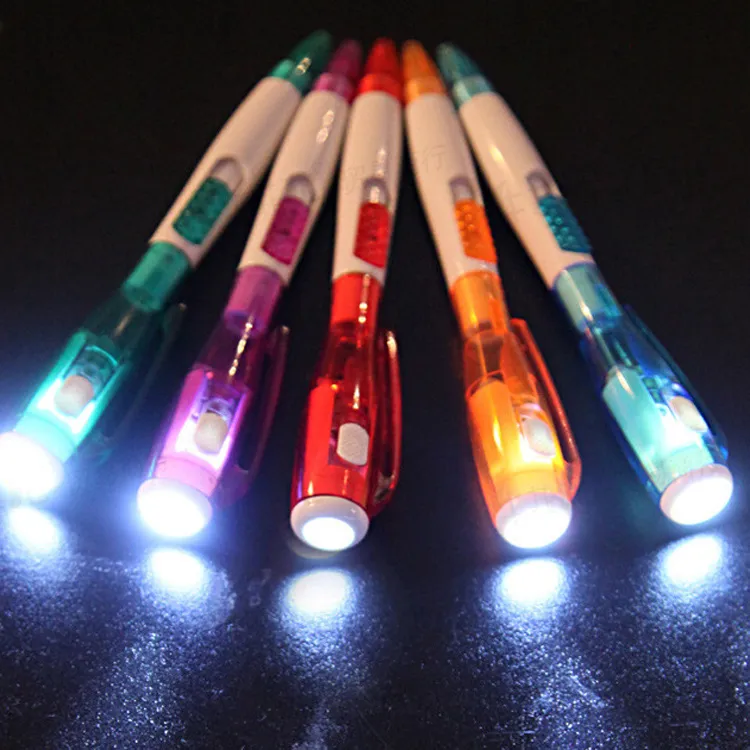 Wholesale Small Black Light Flashlight Ink Pens Fun And Creative Stationery  For Kids, Perfect For Drawing And Activity, Ideal Gift From Gpz_dh2021,  $0.43