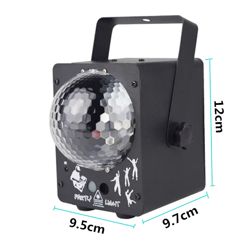 Lampe De Scène DJ à Effets Multiples - 7 Perles LED 10W 4-en-1 - Rotation 630° Horizontal / 240° Vertical - Contrôle DMX, Vocal, Télécommande - Pour Fêtes, Clubs, Mariages