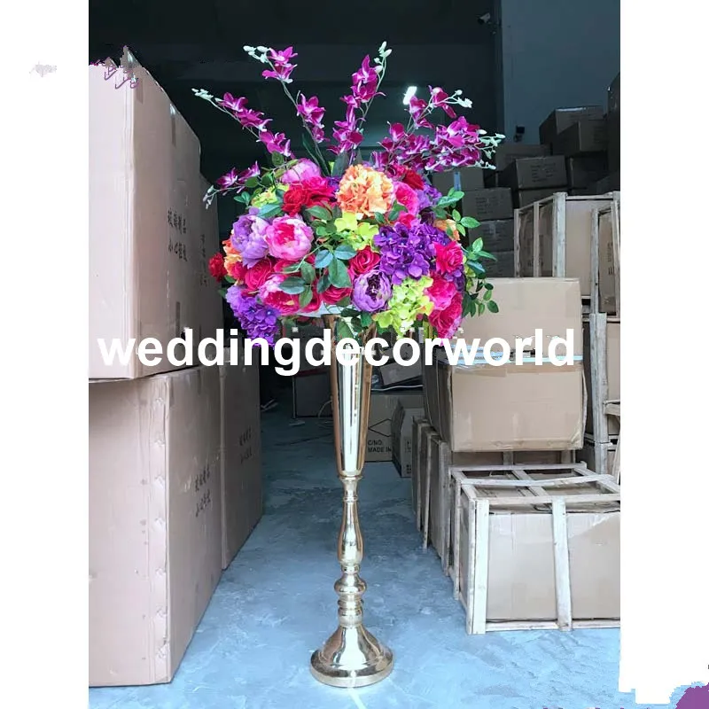 pas de fleurs, y compris) derniers gros grands centres de table de fleurs pour les mariages centres de fleurs en soie artificielle décor 580