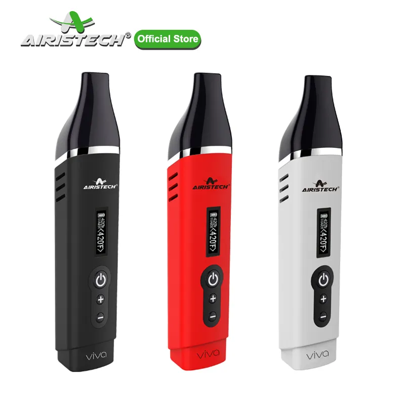 AIRISTECH OFFICIAL Airis Herbva Viva Dry Herb Vaporizer Portable Vape Pen For Oled Display