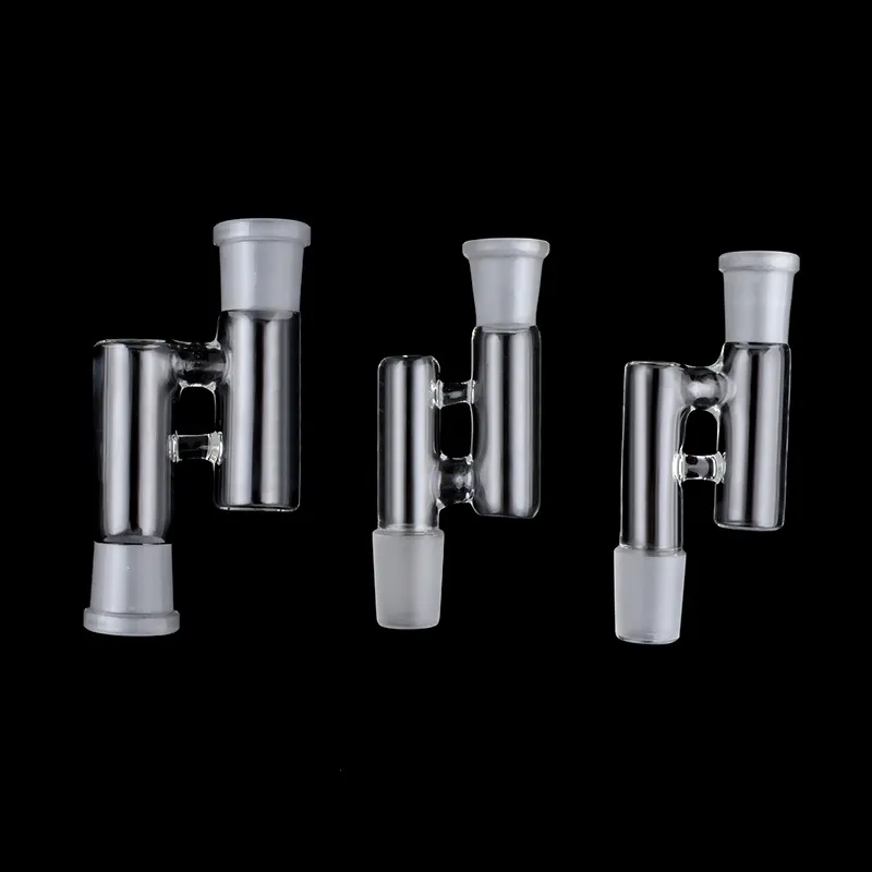 10 stili Adattatore opzionale per recupero vetro Maschio/Femmina 14mm 18mm Adattatori per recupero vetro congiunto Catcher cenere per piattaforme petrolifere Bong in vetro