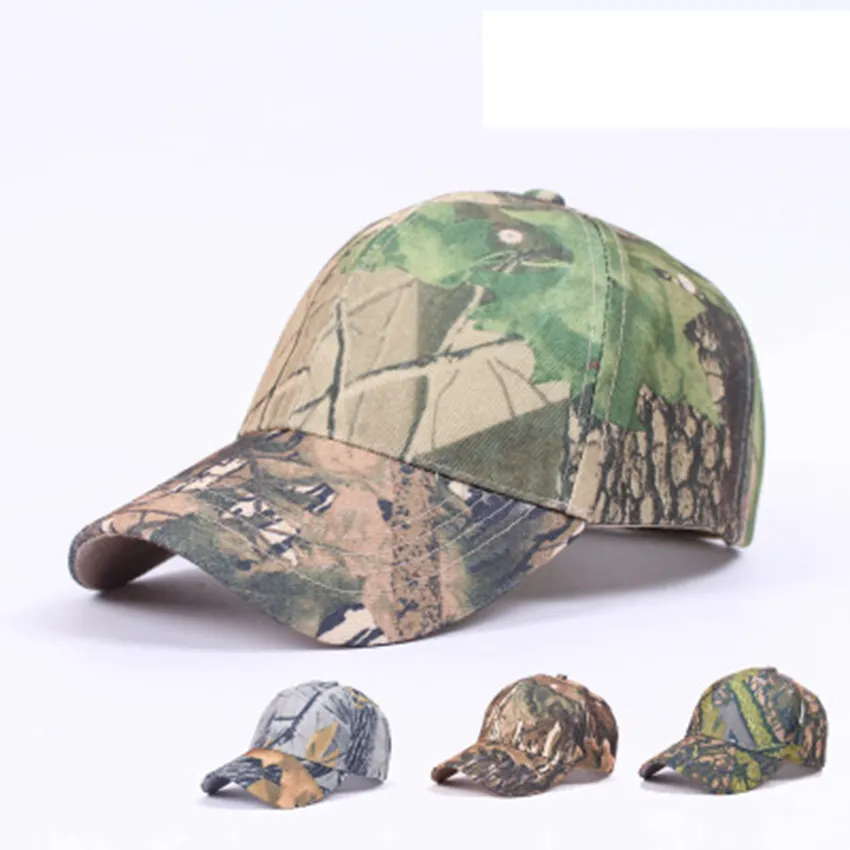 Mannen en vrouwen Snapback Cap Camo Sunshade Paar Honkbal Hoeden Toeristische Vissen Bal Hoeden voor het beklimmen van Camping Apparatuur 4 Kleuren ZZA1044 Sea Shipping