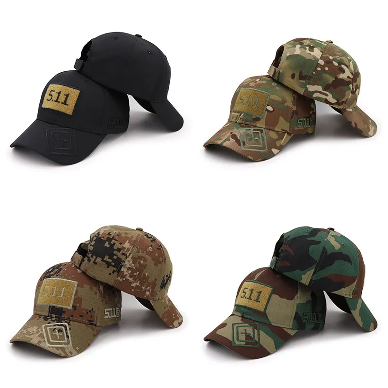 Tactical Army Caps Outdoor Sport Snapback Stripe Military