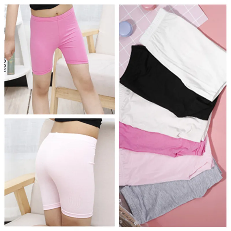 Children Safety Pants Knickers Cotton Lace Short Leggings Girls