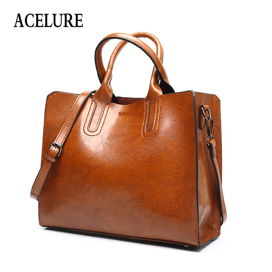 Sac main en cuir Big Bolsos Grand Sac bandouli re Acelure de haute qualit Marque Marque Espagnol Fourre tout Savoir Femme Sac Dames Casual GFDFK