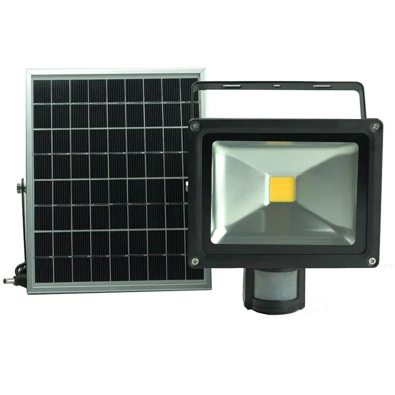 Projecteur LED infrarouge PIR 10 W 20 W 30 W 50 W étanche avec capteur de mouvement projecteur solaire pour porte de jardin livraison gratuite