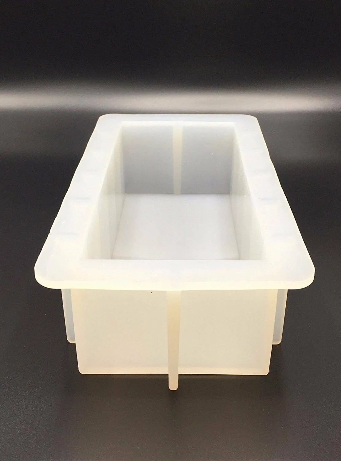 BAKER DEPOT 500ML Silicone Mold for Handmade Soap Mold Toast Mold