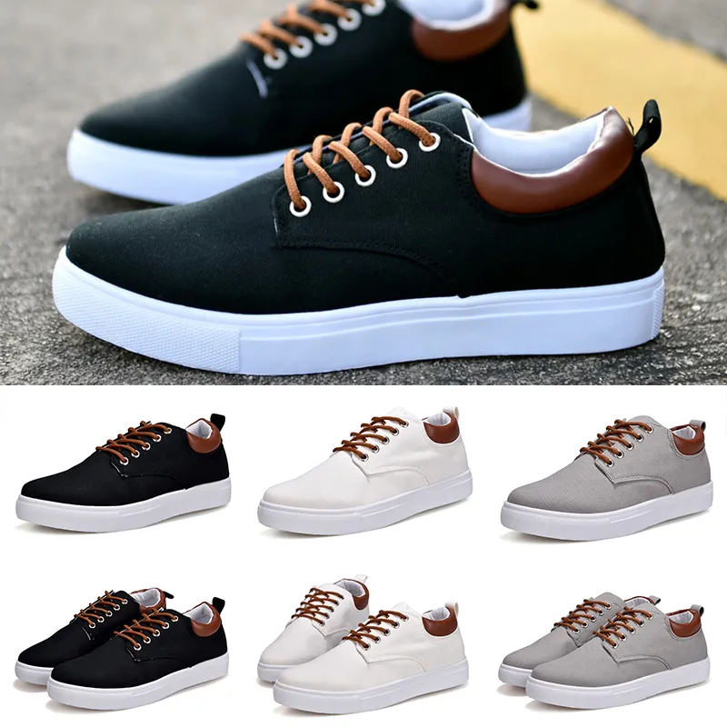 Moda Venta de moda Nueva marca de diseñador Hombres calientes Zapatos casuales transpirables Negro Blanco Rojo Moda para hombre Entrenador Hombres Zapatillas deportivas deportivas Tamaño 39-46 s965