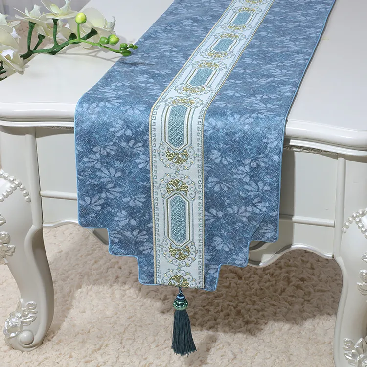 180x33 cm Long Latest European style Table Cloth Runner Chinese Fashion Decoration Tea Tablecloth Rectangle Dining Table Protecter Pads