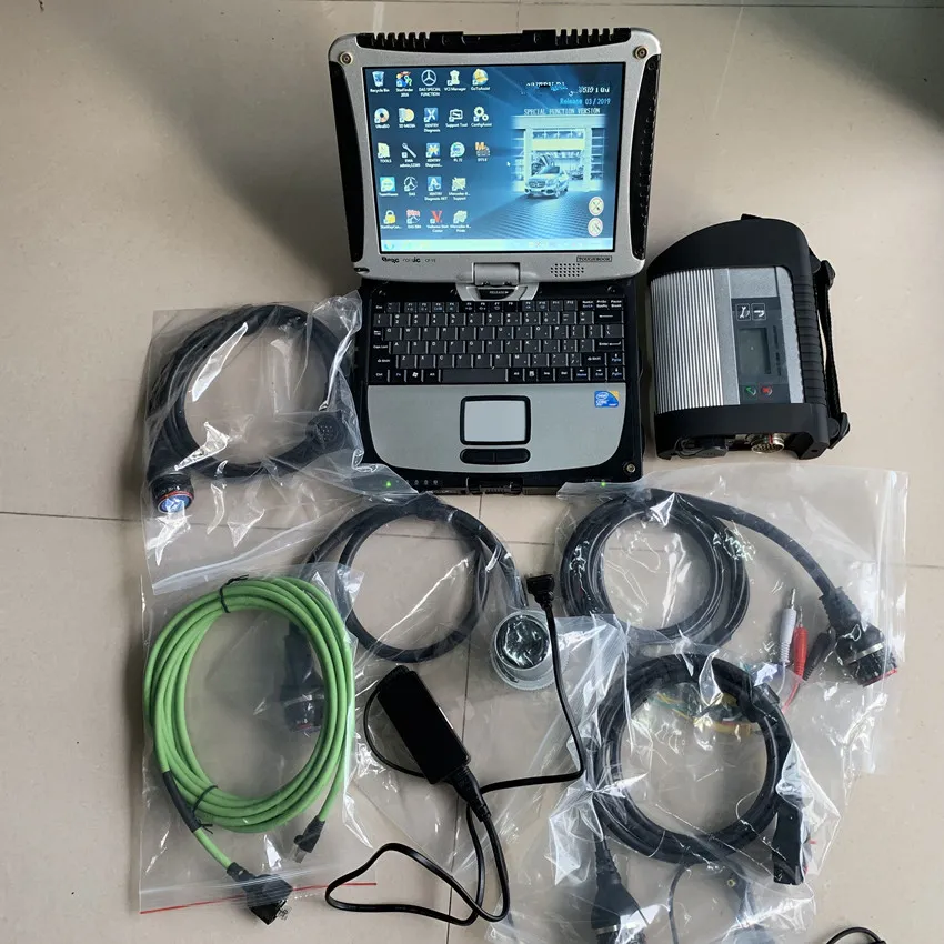 SD Connect MB STAR C4 Multiplexer Compact Para Mercedes Herramientas De