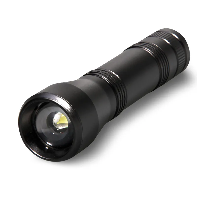 5 Mode de commutation Zoom T6 L2 Mini lampe de poche torche UV LED noir détecteur de lampe de poche alimentation par batterie 18650