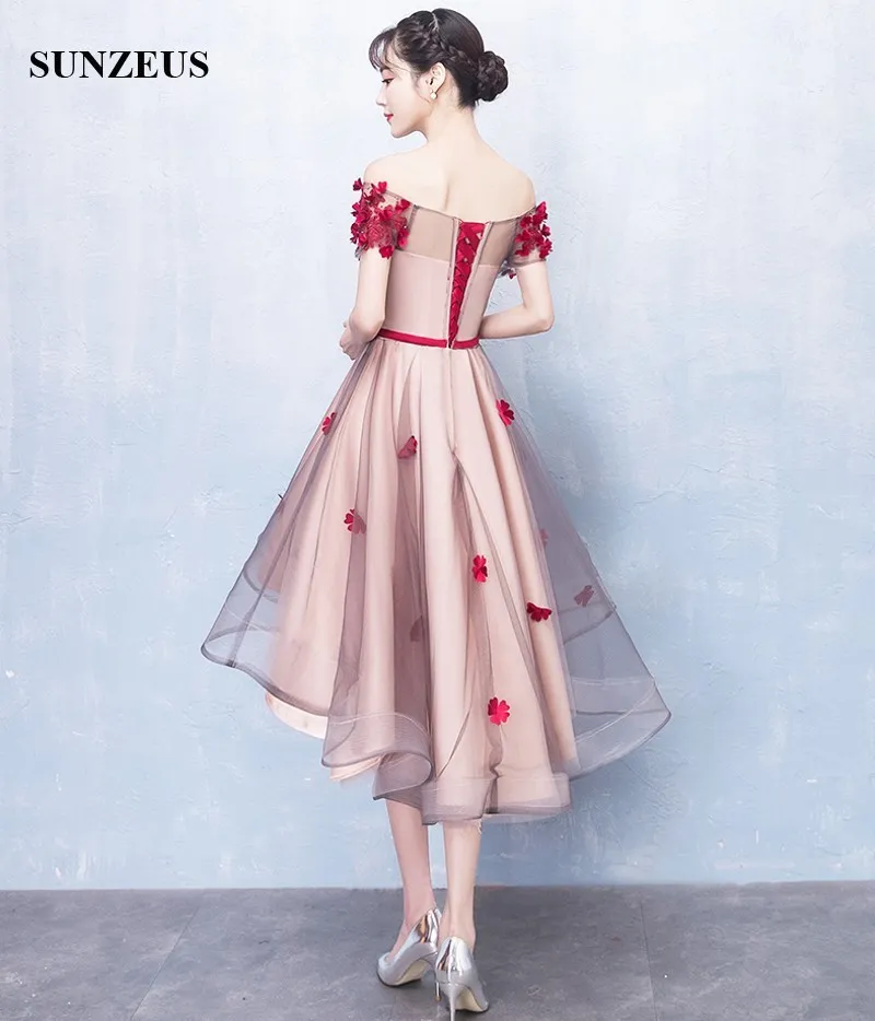 tulle dress short front long back Prom Dress,sexy Charming Prom Dress,short Front Long Back High Low Prom Dresses,elegant Homecoming Dress,sexy Prom Party Gown,high Quality