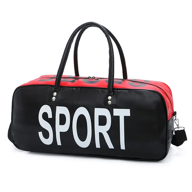 Borsa da viaggio oversize PU Weekender PU di grande capacità, borsa da portare in pelle Borsa da palestra sportiva, grande regalo per la festa del papà