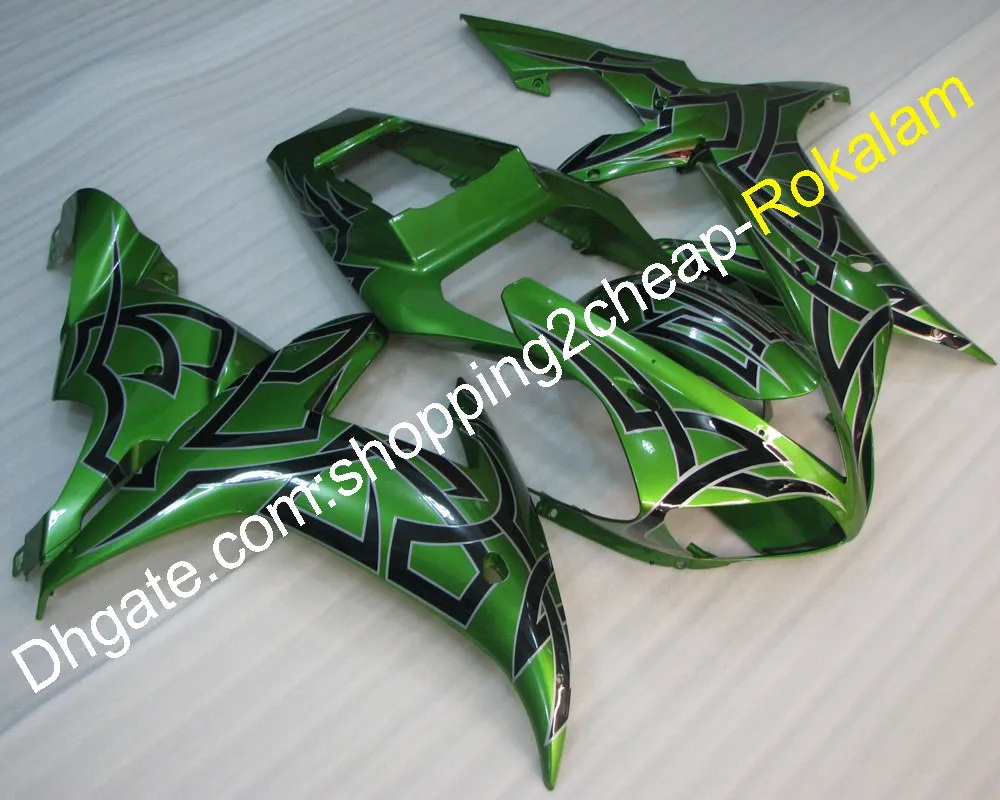 YZF1000 R1 02 03 ABS Fairing Kit For Yamaha YZFR1 2002 2003 YZF-R1 Green Body Motorcycle Fairings (Injection molding)