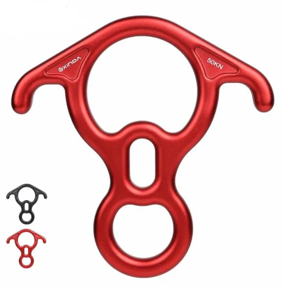 Rock Climbing Descender OX Horn 8 Descender Ring Downhill Eight Ring