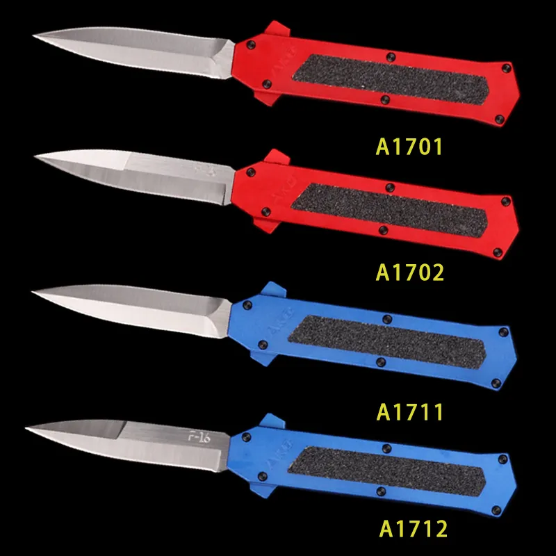 AKG auto knife utx automatic pocket knives out the front blade D2 satin mt hiking hunting tool Christmas gift