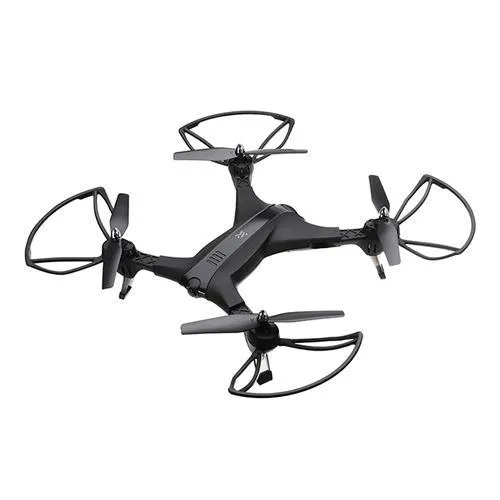 XIANGYU XY017HW WIFI FPV Drone con braccio pieghevole con fotocamera grandangolare da 2 MP Modalità di attesa elevata RC Quadcopter RTF - Nero