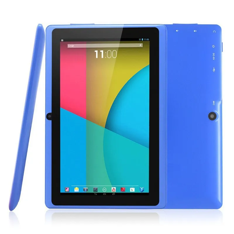 7 Inch Tablet PC Q88H All Chi A33 Android Quad Core 4.4wifi Internet Bluetooth dhl free