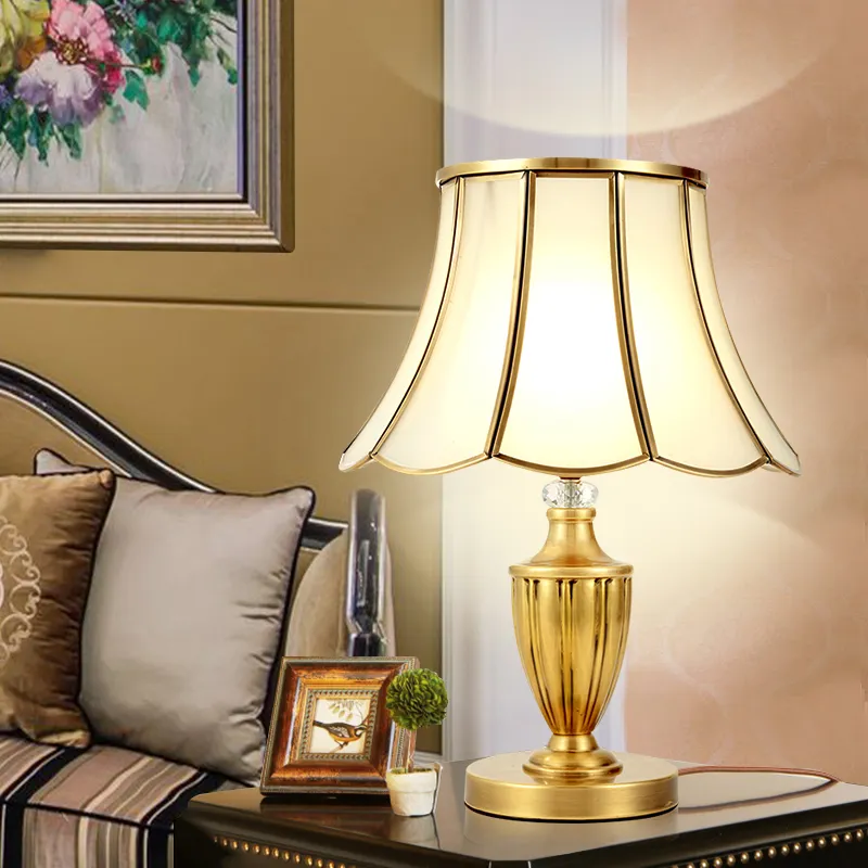 Copper best sale bedside lights