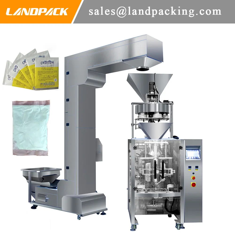 Automatic multi-function Insecticide powder vertical form fill seal powder General purpose machine powder packaging machine