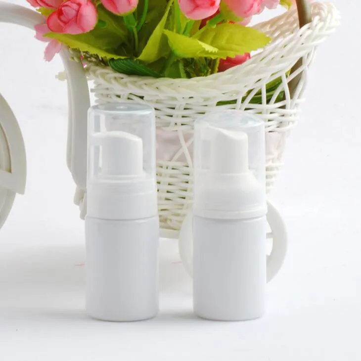 1oz 30ml BPA Free Foaming Pump Flaskor Plast MINI FOAM Refill Bottle Soap Dispenser för rengöring LX1680