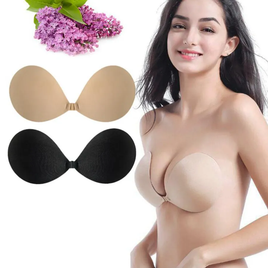 Silicone Push Up Bra For Women Invisible, Strapless, Backless