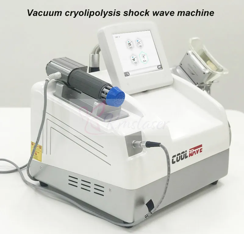 Machine amincissante portative à ondes de choc de cryolipolyse pour la perte de poids/Portable Wave PRO et cryolipolyse la combinaison cool