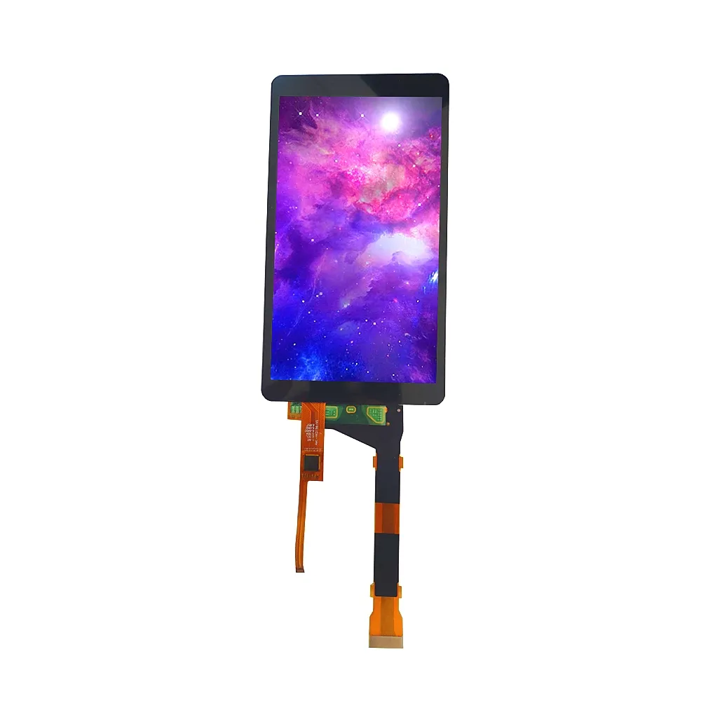 5.5 인치 MIPI 인터페이스 LCD 모듈 TFT 디스플레이 1440 * 2560 날카로운 2K HD 용량 성 터치 스크린