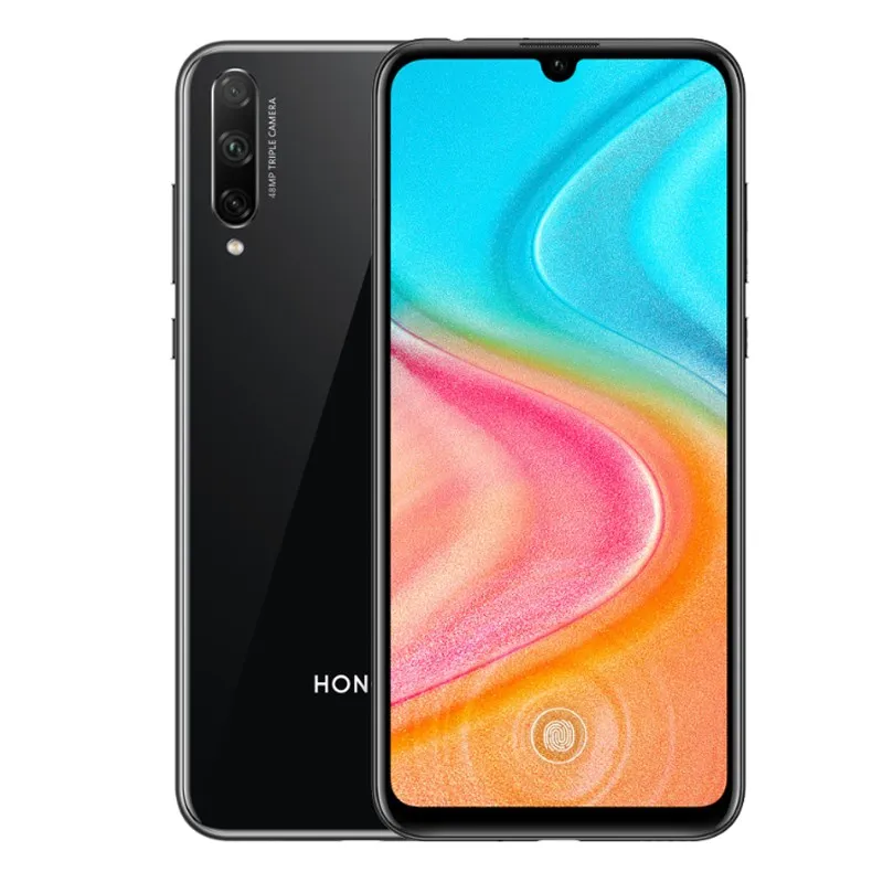 Оригинальные Huawei Honor 20 Lite 4G LTE Сотовый телефон 4 ГБ ОЗУ 64 ГБ ROM KIRIN 710F OCTA CORE 6,3 "Полноэкранный экран 48mp OTA отпечатков пальцев ID мобильного телефона