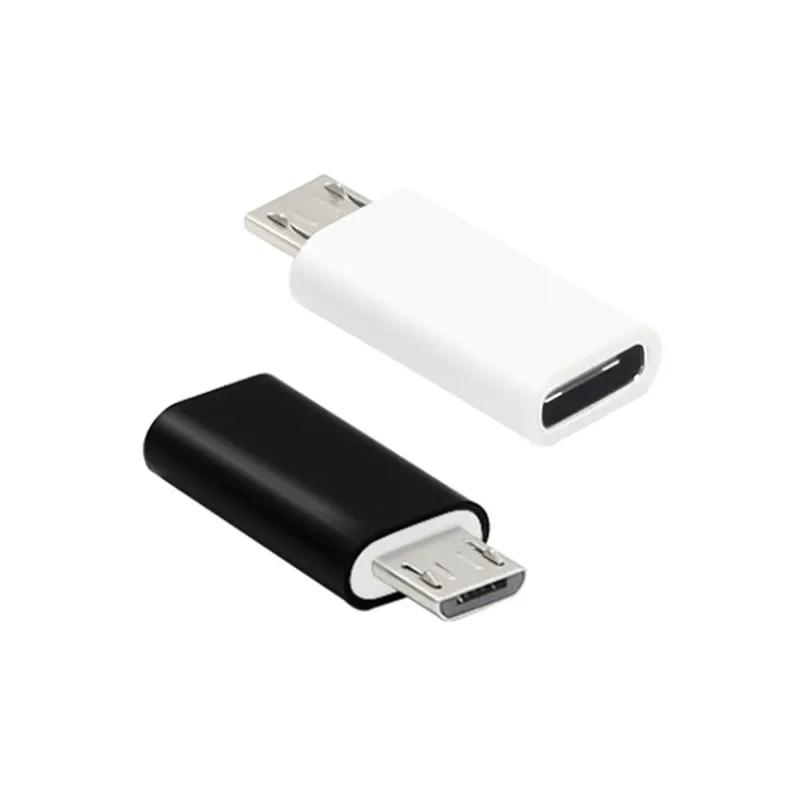 유형 C 여성 커넥터에 마이크로 USB 남성 USB 3.1 변환기 데이터 어댑터 휴대 전화 액세서리