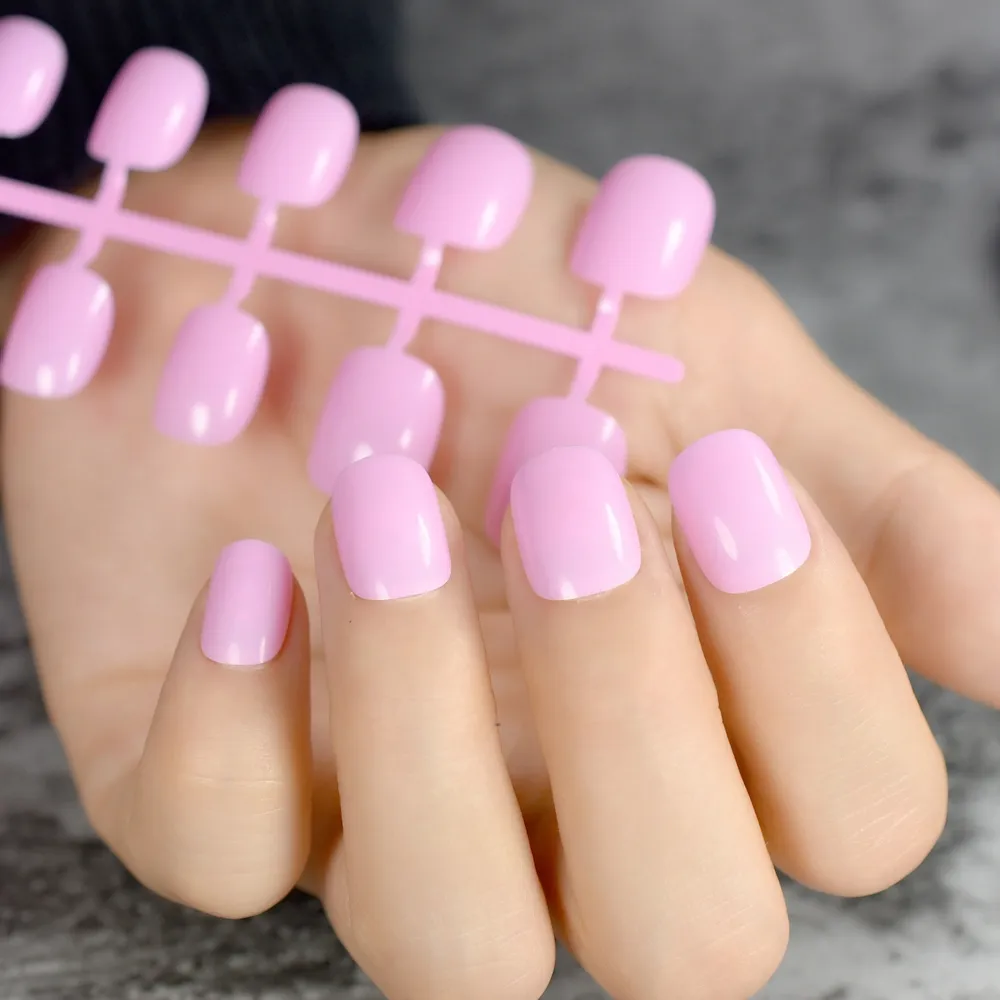 KISS Gel Fantasy Sculpted Press-On Nails, Light Pink, Medium Length, Almond  Shape, 31 Ct – KISS USA