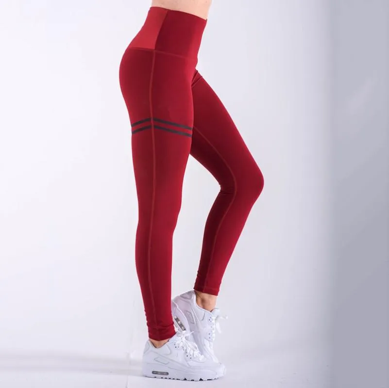Hot Sexy Running Tights Women Gym Sports Wear For Fitness Clothing Girls  Jogging Pant High Waist Workout Legging Summer1 From 24,8 €