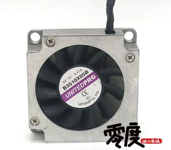 United3510 blower b3510x05b 5V 0.15A 3.5cm two wire industrial computer main board side blower